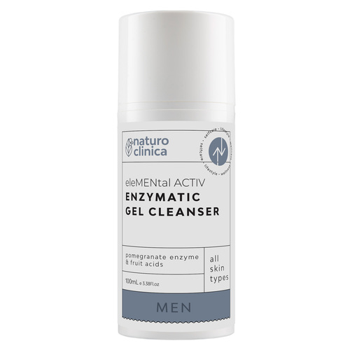 eleMENtal ACTIV enzymatic GEL CLEANSER - 100mL